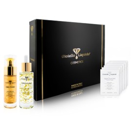 Revival Set - 1 Face Mask with Colloidal Gold and Hyaluronic Acid + 1 Face Oil with 24K Gold and 7 Essential Oils - Free Sample Set - Anniversary, Birthday, Graduation