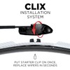 Clix Wipers - 18" White Carbon Fiber Automotive Replacement Wiper