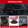 Aaiwa LED Wireless Battery Trailer Towing Magnetic Light For Truck