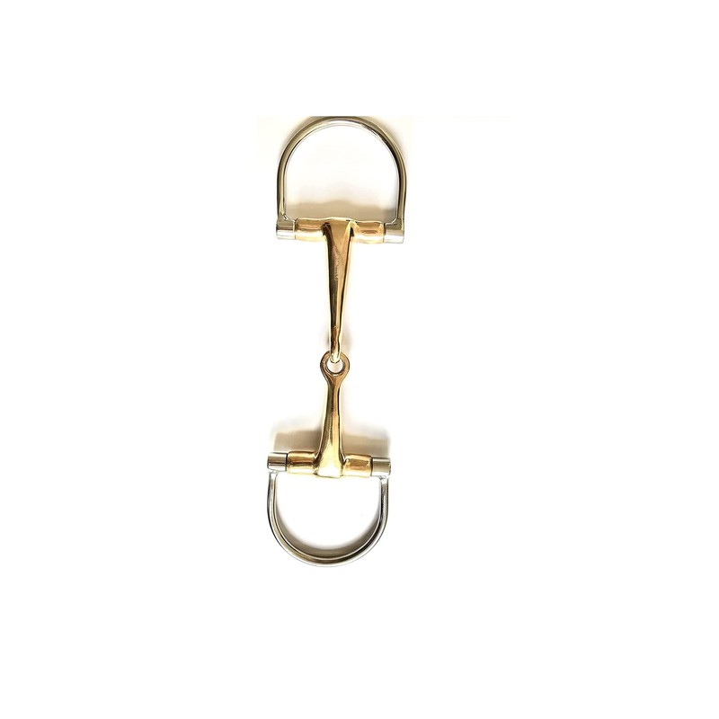 Stainless Steel 4.5'' & 5'' EggButt Snaffle Bit Horse Riding