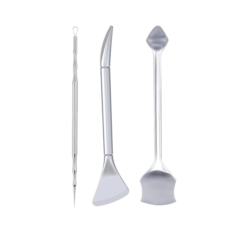 Professional Comedone Extractor For Whitehead And Blemish Removal Stainless Steel