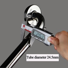 Grab Bars for Bathtubs and Showers, Grab Bar for Bathroom Elderly Safety Handle 304 Stainless Steel Anti-Slip for Seniors, Handicap for Bathtub,Toilet, Stairway (Silver, 12inch)