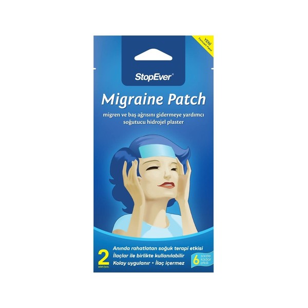 Stopever Migraine Patch Migren Bandı 6 Adet