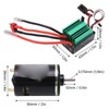 540 Brushed Motor with 65A T Plug ESC High Torsion