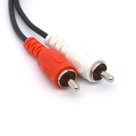 1m 7 Pin DIN Female to 2 RCA Male Audio Cable for Bang & Olufsen Naim Quad Stereo Systems