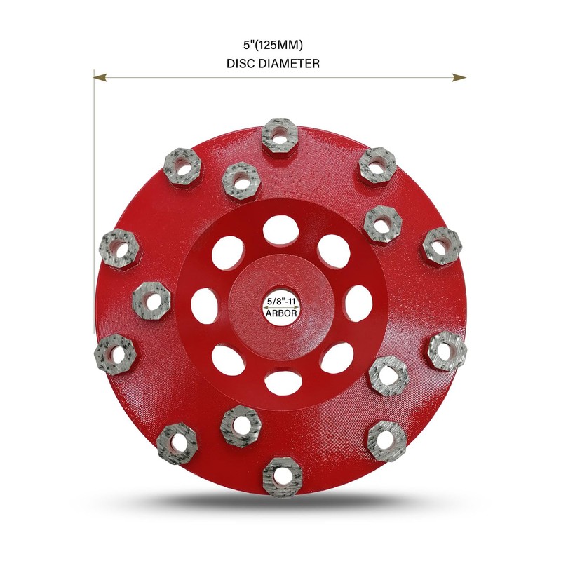 Diamond Grinding Cup Wheel for Hard Concrete Floor, Epoxy Coating