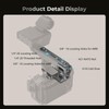 SMALLRIG Mounting Plate Extension Kit for Sony FX3/FX30 XLR Handle