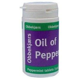 Obbekjaers 2 Pack x Obbekjaers Oil Of Peppermint (150 tablet) - Obbekjaers
