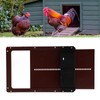 Automatic Chicken Coop Door Poultry Protection Door Light Sensing for
