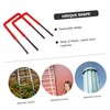 FUNOMOCYA 2pcs Plastic Ladder Steps for Water Wells Sewage Applications