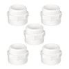 TALEGEN 5 Pack 2" PVC Fittings, 2 inch NPT Male