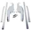 TCMT Windscreen Windshield Mount Bracket Kits Fits For Harley Softail