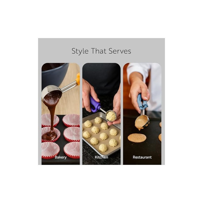Restaurantware Comfy Grip - Cuchara de gelatina de 4 onzas,