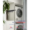 BaiNong 12 inch Valet Rod for Closets Pull Out Closet