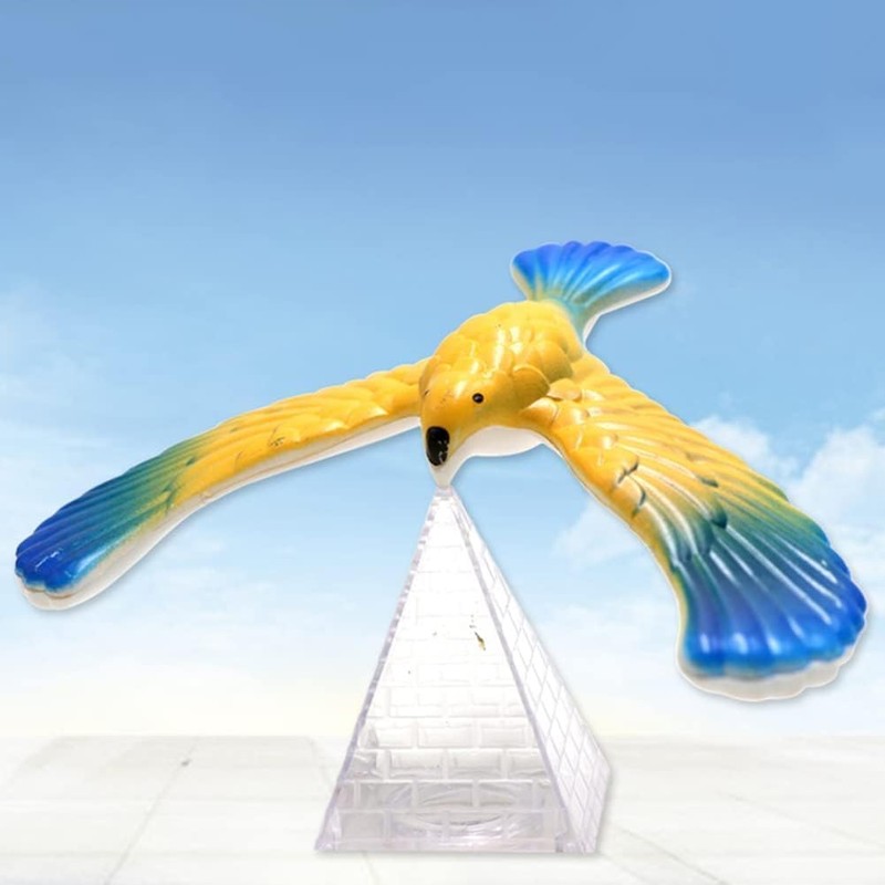 Balancing Bird, Hovering Eagle, Magical Balancing Bird Eagle with Pyramid
