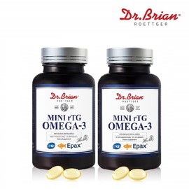 Aljak Omega 3 Mini Small Al Youth Omega 3 Three 2 cans / 알작은 오메가3 미니 작은알 청소년 오메가3 스리 2통