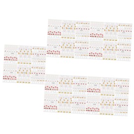 Healeved 30sheets Bunny Nail Stickers Cute Nail Decals of Adorable Designs for Women and Girls