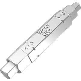 Wera - 05073201001-4-in-1 bit, 9506 SB 4-in-1 Bit 1, 3; 4; 5; 6 x 37 mm