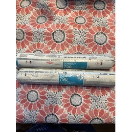 DOW DOWSIL 790 Silicone Building Sealant 591mL 20 OZ Sausage Tube, LOT OF 2