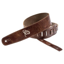 Ortega Guitars Guitar Strap Length Adjustable - Acoustic Guitar / Bass, Electric Guitar, Electric Bass - Suede Series - Vintage Malt (OSSU-50)