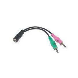 Headset Buddy Phone Headset to PC Adapter (red)