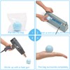 LazyMe Shrink Wrap Bags, 4 x 4 inch, PVC Heat