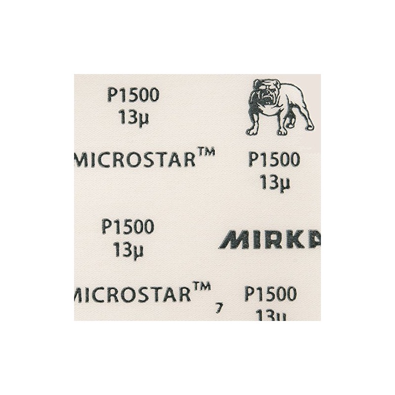 Mirka 2975462 FM6JT05094 Microstar 77 mm Klettverschluss 0 Löcher P1500
