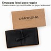 Signature Linen™ de D'Moksha, 100% Lino Puro Negro Servilletas Juego