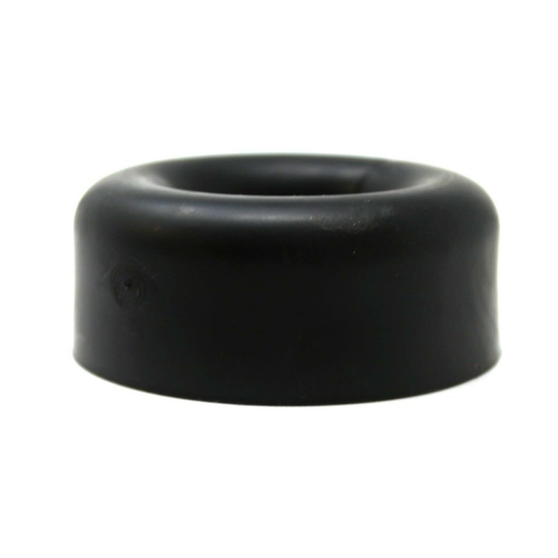 FocalTop Cargo Trailer Ramp Door Black Rubber Bumper 2.5 '