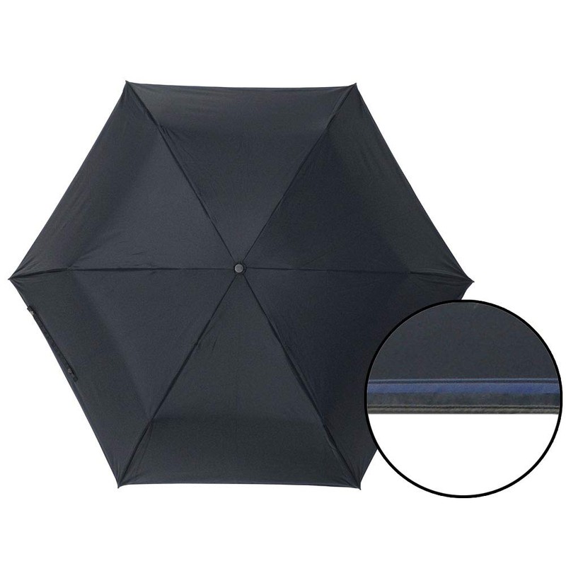 Mabu SMV-40342 Sun Umbrella, Navy Blue, Sun or Rain, Heat-Cut
