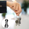 0XBIT Shopping Chip Key Chain, 5 Pieces Chip Shopping Trolley,