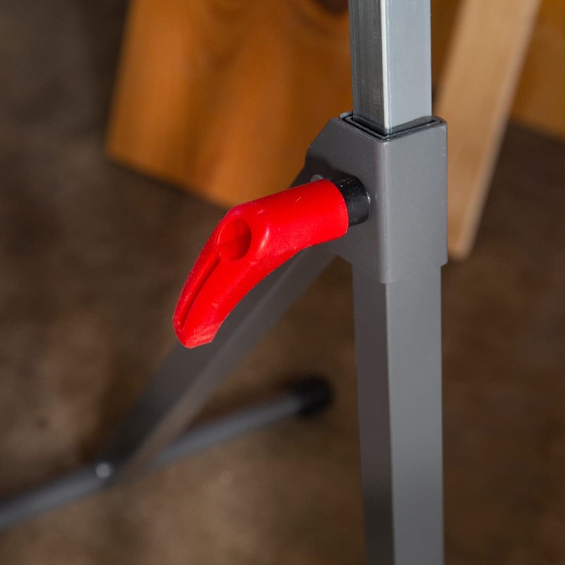 XtremepowerUS Folding Roller Stand 250 LBS Height Adjustable Roller Support