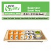 EcoQuality Compostable Sushi Trays Small - Natural Sugarcane Bagasse Take