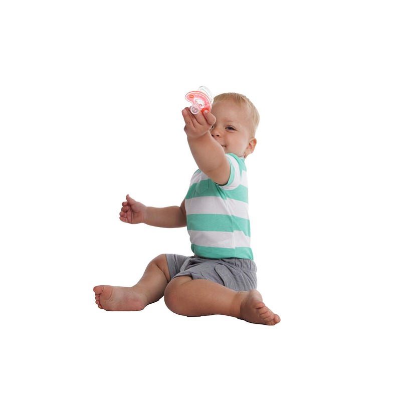 Sweetie Chupete Refusor Chupete de silicona 2 unidades (naranja)