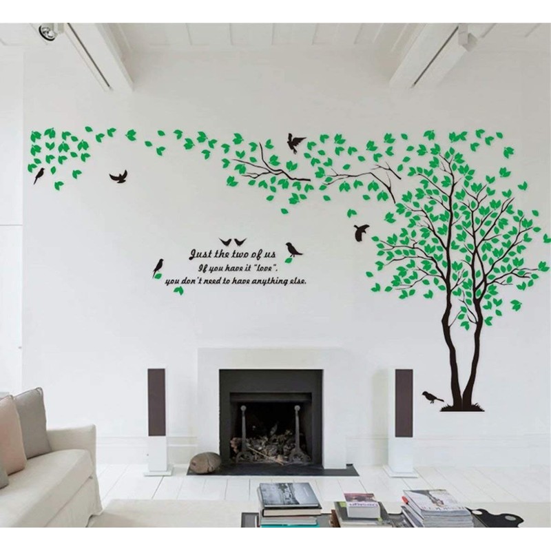 3D Tree Wall Sticker, DIY Wall Tattoo, Wall Art Sticker,
