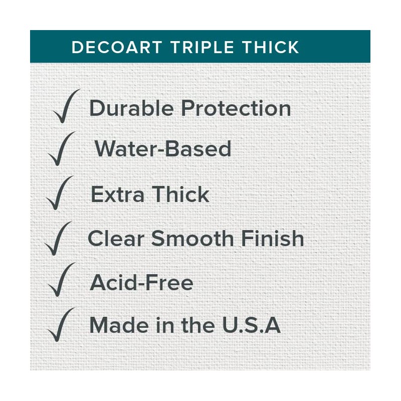 DecoArt Triple Thick Gloss Glaze, 4 oz.