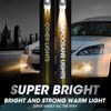 RAPOOSANS Driving Fog Lights Lamps Assembly for 2003-2007 Honda Accord