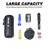 Bike Storage Bag Repair Tool Bag with Zipper Waterproof PU