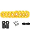 Labeda Union Roller Hockey Wheels + Hybrid Ceramic Bearings Hilo
