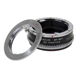 Vizelex CINE ND Throttle Combo Adapter Compatible with Olympus OM 35mm Film Lenses on Micro Four Thirds Mount Cameras