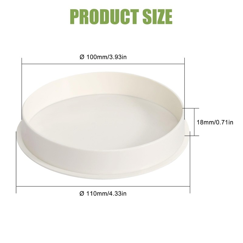 Ventilation Pipe Cover, Diameter 100 mm, End Piece Cover for