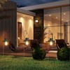 pearlstar Solar Lanterns Outdoor Metal Solar Powered Hanging Lights Waterproof