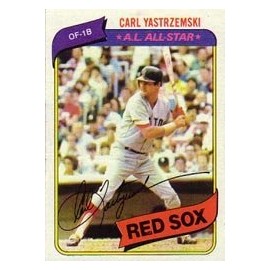 1980 Topps Carl Yastrzemski Baseball Card #720
