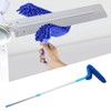Ceiling Fan Duster Reusable Blade Cleaner Chenille Microfiber Head Cleaning