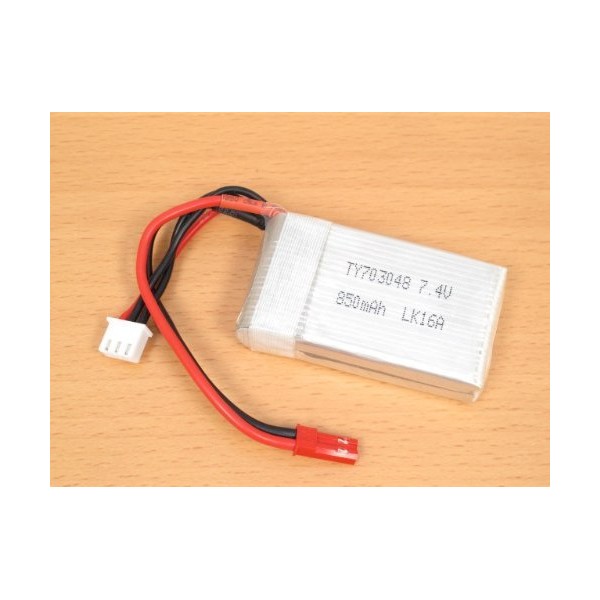 Replacement/Spare Parts for WLToys Part V912-21 Battery 7.4V 850mAh LiPo for RC Helicopter V912