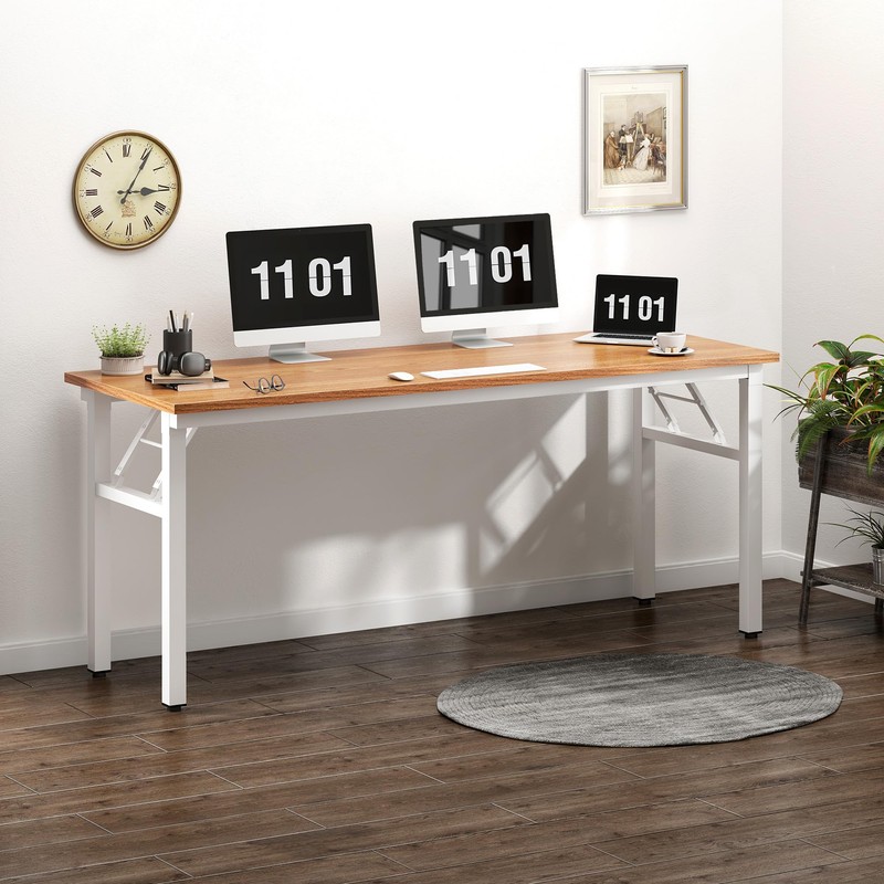 Need Computer Desk Office Desk 62 inches Folding Table with