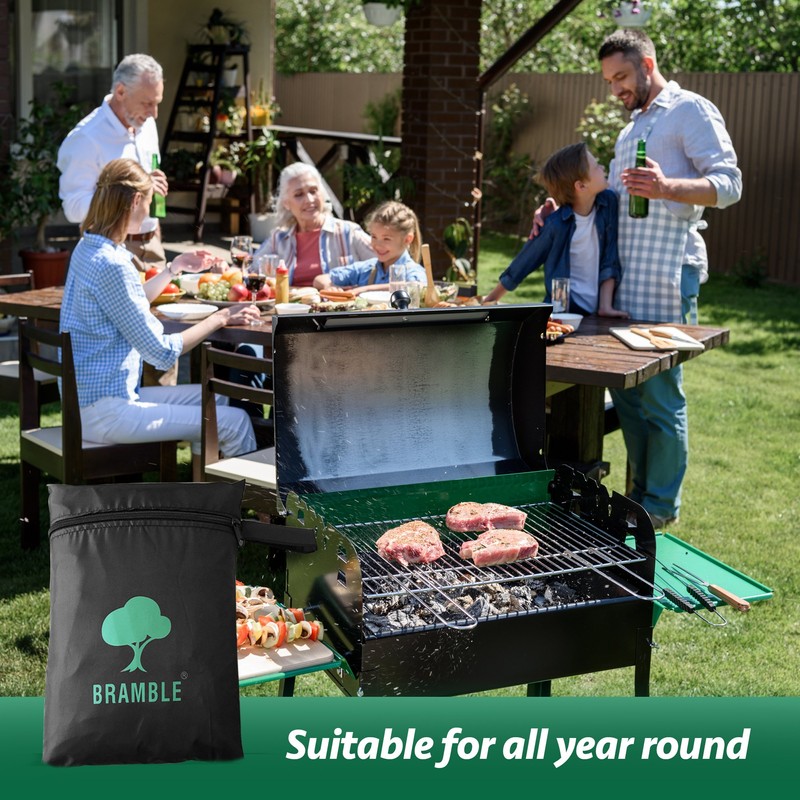 Bramble - XL Universelle Grillabdeckung, 170x117x61cm - Anti-UV, Wasserdicht &