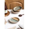 UNICASA Appetizer Plates,Dessert Plates Ceramic,5 inch Dipping Dish,Set of 4,Japanese