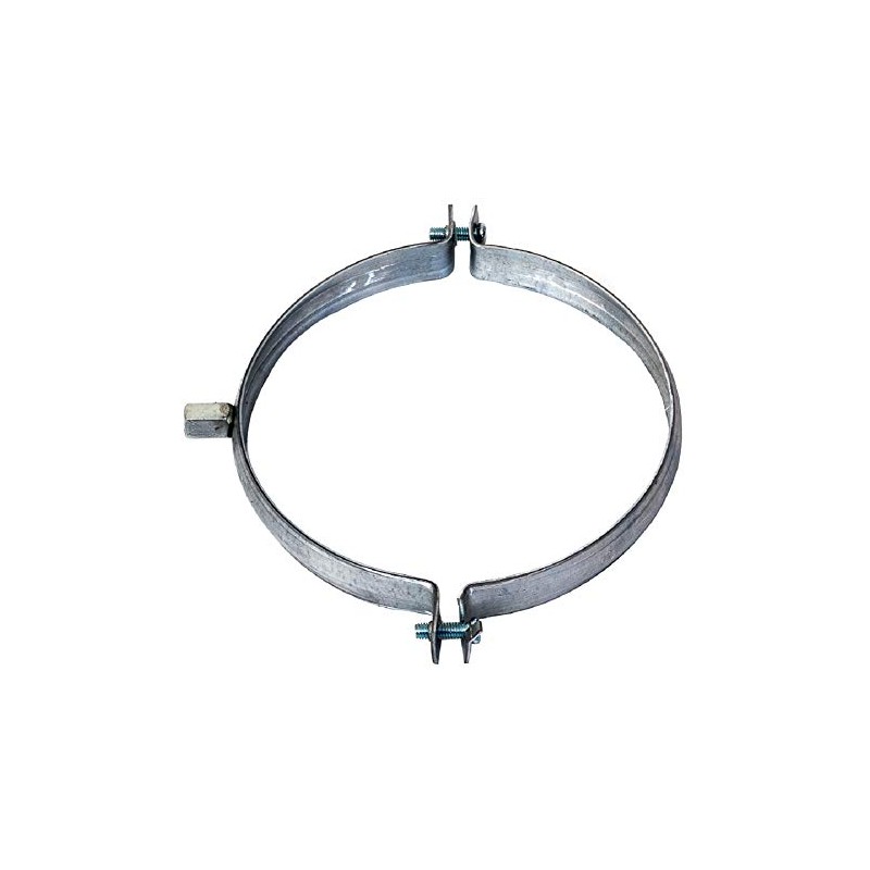 Diameter 200 mm pipe clamp spiral duct pipe holder pipe