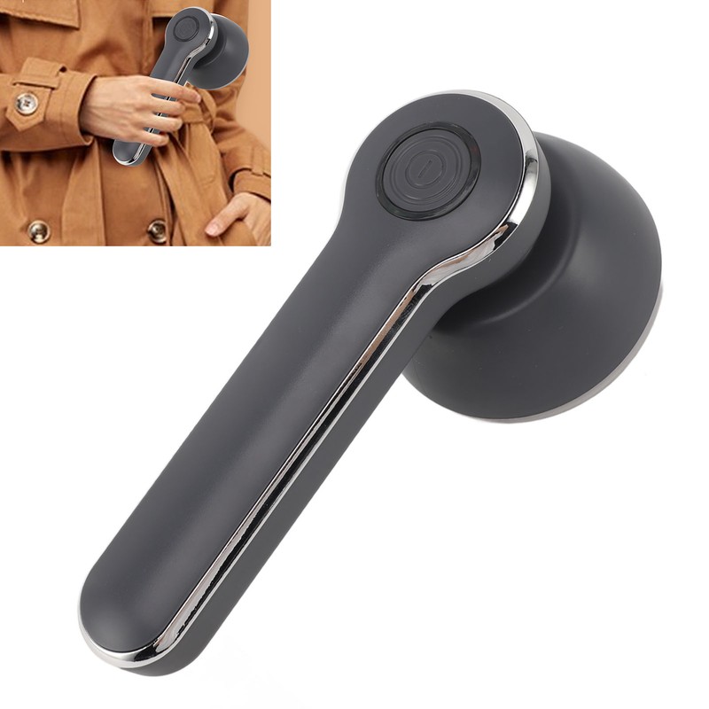 Electric Lint Remover USB Rechargeable Grey 1000mAh Low Noise Sweater